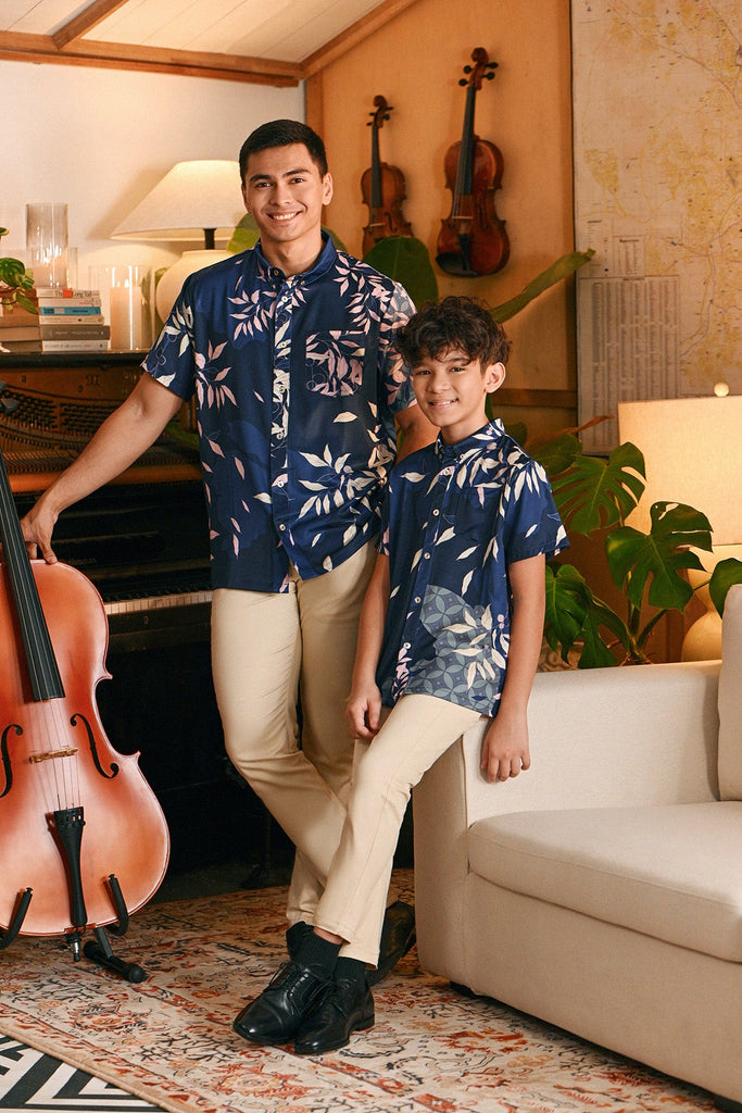 The Glow Men Batik Shirt - Shine