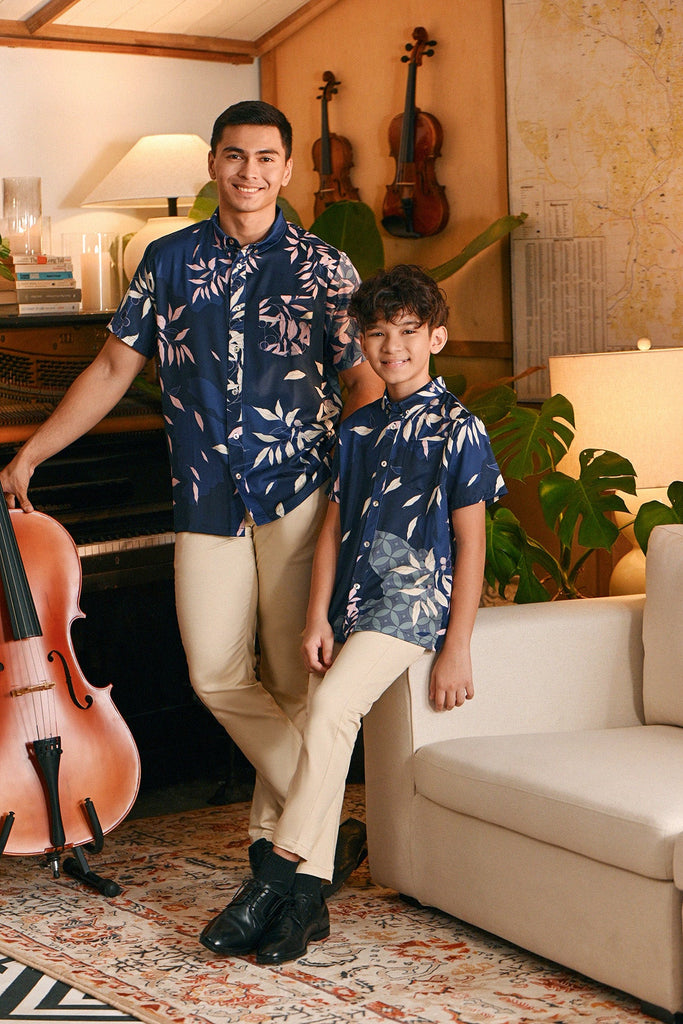 The Glow Men Batik Shirt - Shine