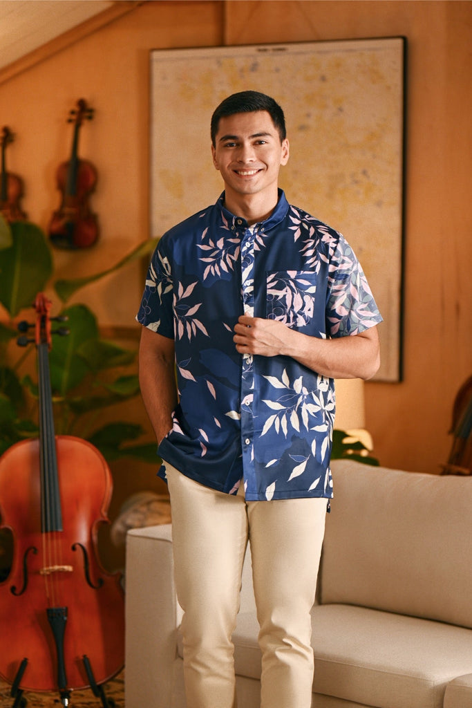 The Glow Men Batik Shirt - Shine