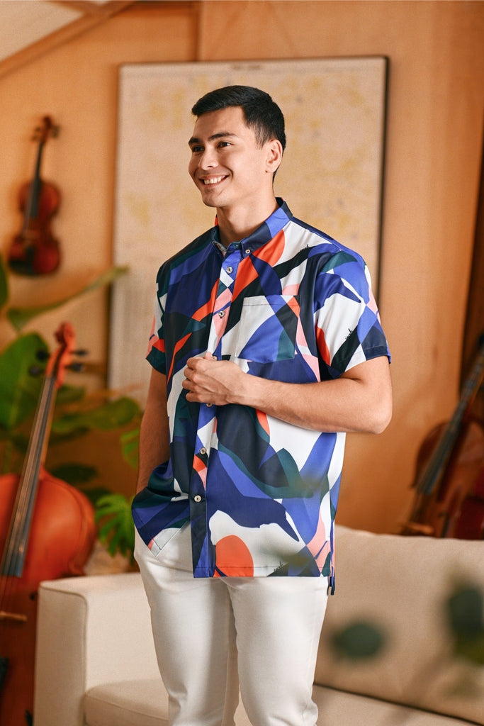 The Glow Men Batik Shirt - Greatest