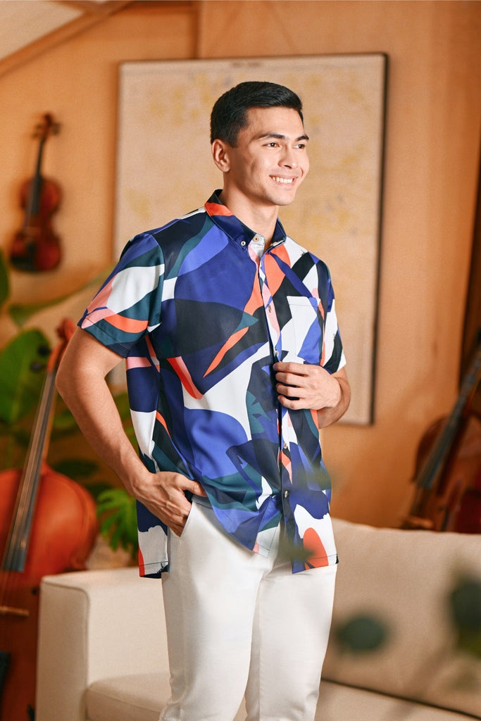 The Glow Men Batik Shirt - Greatest