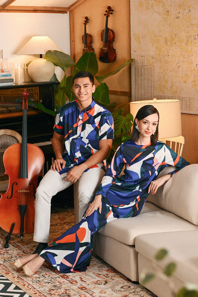 The Glow Men Batik Shirt - Greatest