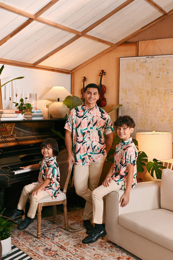 The Glow Batik Shirt - Lily