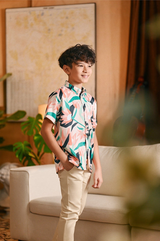 The Glow Batik Shirt - Lily