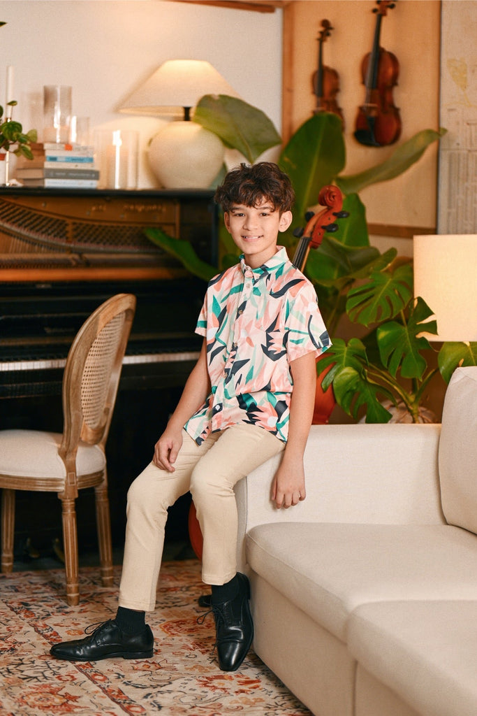 The Glow Batik Shirt - Lily