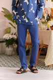 The Perfect Men Slim Fit Pants - Steel Blue