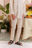 The Perfect Men Slim Fit Pants - Cream