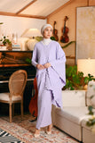 The Glow Women Broderie Kebaya Set - Lilac Jacquard