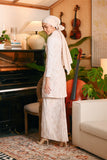 The Glow Women Elite Kurung Set - Pink Jacquard