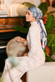 The Glow Women Square Scarf - Blue Shine