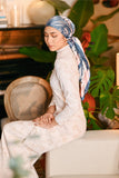 The Glow Women Square Scarf - Blue Shine