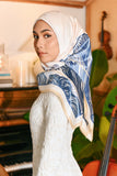 The Glow Women Square Scarf - Beige Shine