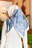 The Glow Women Square Scarf - Beige Shine