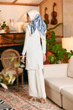 The Glow Women Chic Kurung Set - Beige Jacquard