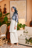 The Glow Women Chic Kurung Set - Beige Jacquard