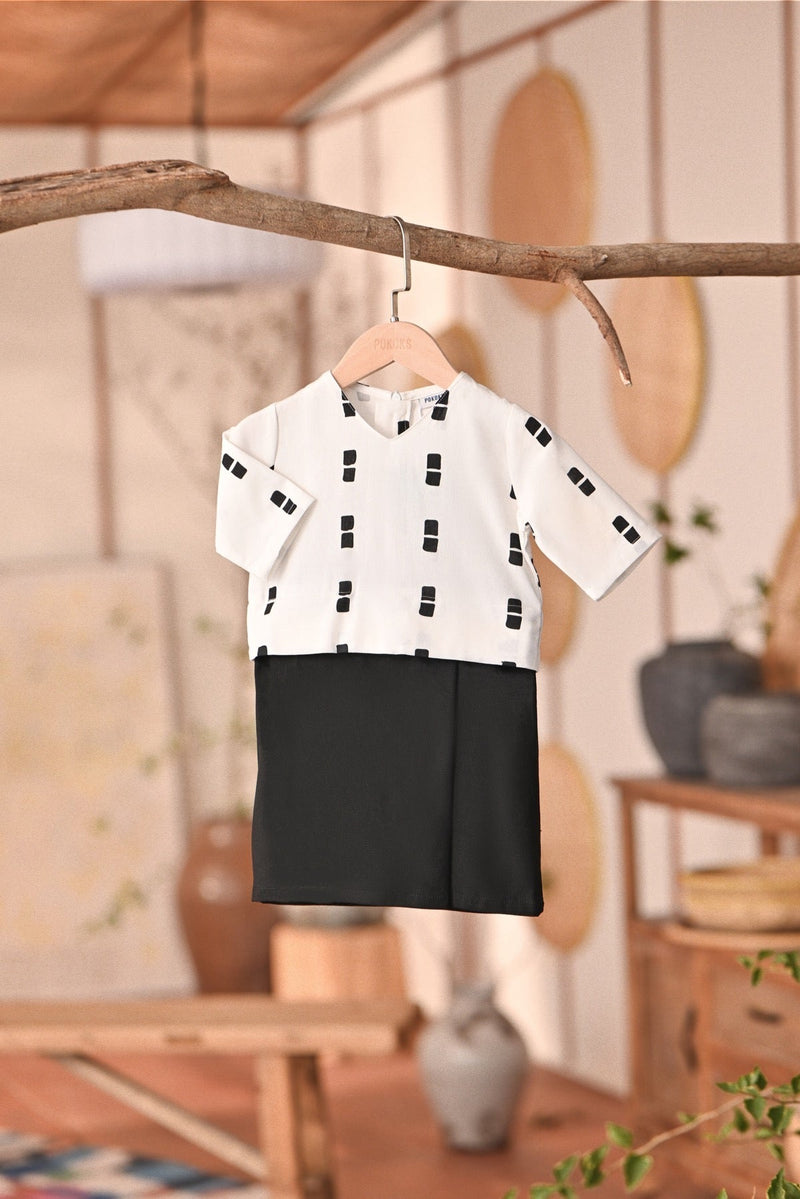 The Heiwa Babies Kurung - Black Sora