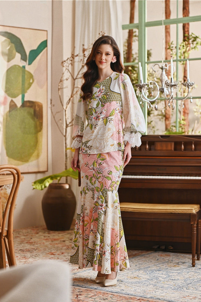The Glow Women Victoria Kurung Set - Blooms
