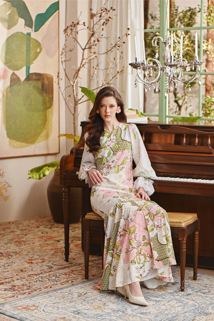 The Glow Women Victoria Kurung Set - Blooms