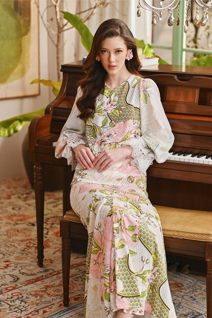 The Glow Women Victoria Kurung Set - Blooms