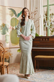 The Glow Women Lavish Kebaya Set - Desert Sage Jacquard