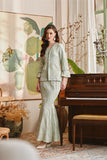 The Glow Women Lavish Kebaya Set - Desert Sage Jacquard