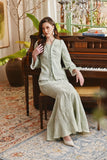 The Glow Women Lavish Kebaya Set - Desert Sage Jacquard