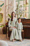The Glow Lavish Kebaya Set - Desert Sage Jacquard