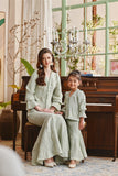 The Glow Lavish Kebaya Set - Desert Sage Jacquard