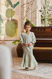 The Glow Lavish Kebaya Set - Desert Sage Jacquard