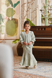 The Glow Lavish Kebaya Set - Desert Sage Jacquard