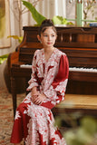 The Glow Allure Kebaya Set - Ruby