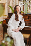 The Glow Women Memoir Kebaya Set - Off White Jacquard