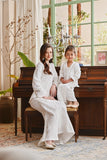 The Glow Women Memoir Kebaya Set - Off White Jacquard