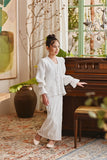 The Glow Memoir Kebaya Set - Off White Jacquard