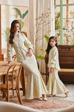 The Glow Lavish Kebaya Set - Tender Yellow Jacquard
