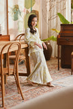 The Glow Lavish Kebaya Set - Tender Yellow Jacquard