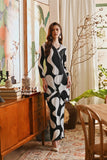 The Glow Women Dazzle Kurung Set - Black Sea