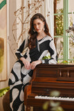 The Glow Women Dazzle Kurung Set - Black Sea