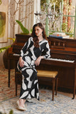 The Glow Women Dazzle Kurung Set - Black Sea