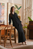 The Glow Women Memoir Kebaya Set - Black Jacquard