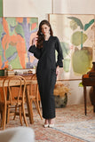 The Glow Women Memoir Kebaya Set - Black Jacquard