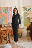 The Glow Women Memoir Kebaya Set - Black Jacquard