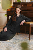The Glow Women Memoir Kebaya Set - Black Jacquard