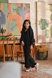 The Glow Memoir Kebaya Set - Black Jacquard
