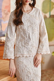 The Glow Women Glitz Kurung Set - Moonlight Jacquard