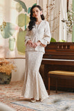 The Glow Women Lavish Kebaya Set - Whisper Pink Jacquard