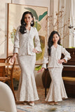 The Glow Lavish Kebaya Set - Whisper Pink Jacquard