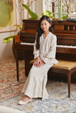 The Glow Lavish Kebaya Set - Whisper Pink Jacquard