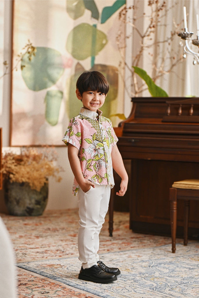 The Glow Batik Shirt - Blooms