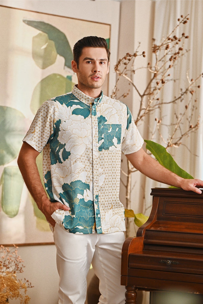 The Glow Men Batik Shirt - Prosper